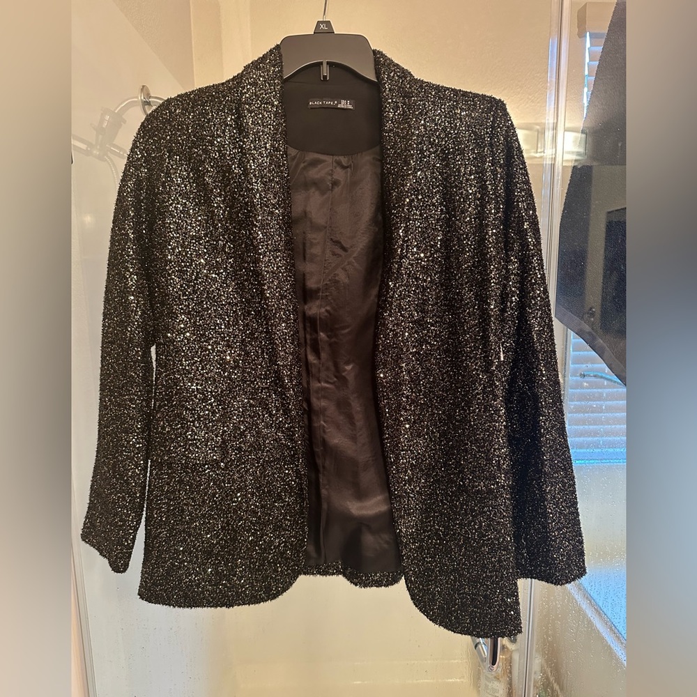 Womens Sequin blazer-Medium